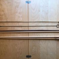 Bacchette ottone, ferro, legno per pulizia fucili
