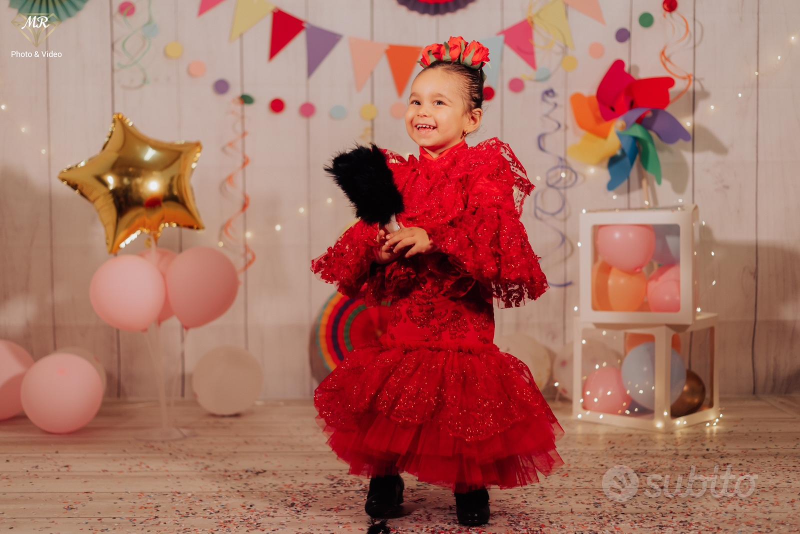 Vestito carnevale spagnola - Tutto per i bambini In vendita a Napoli