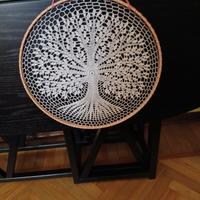 albero della vita con uncinetto 