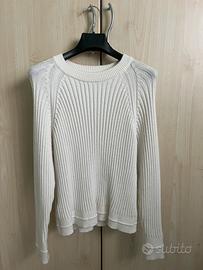 Maglione donna bianco Mango