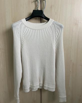 Maglione donna bianco Mango