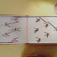 Gioco antico del calcio in legno 1900 biliardino 