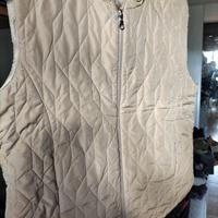 Gilet/smanicato trapuntato leggero, autunno beige