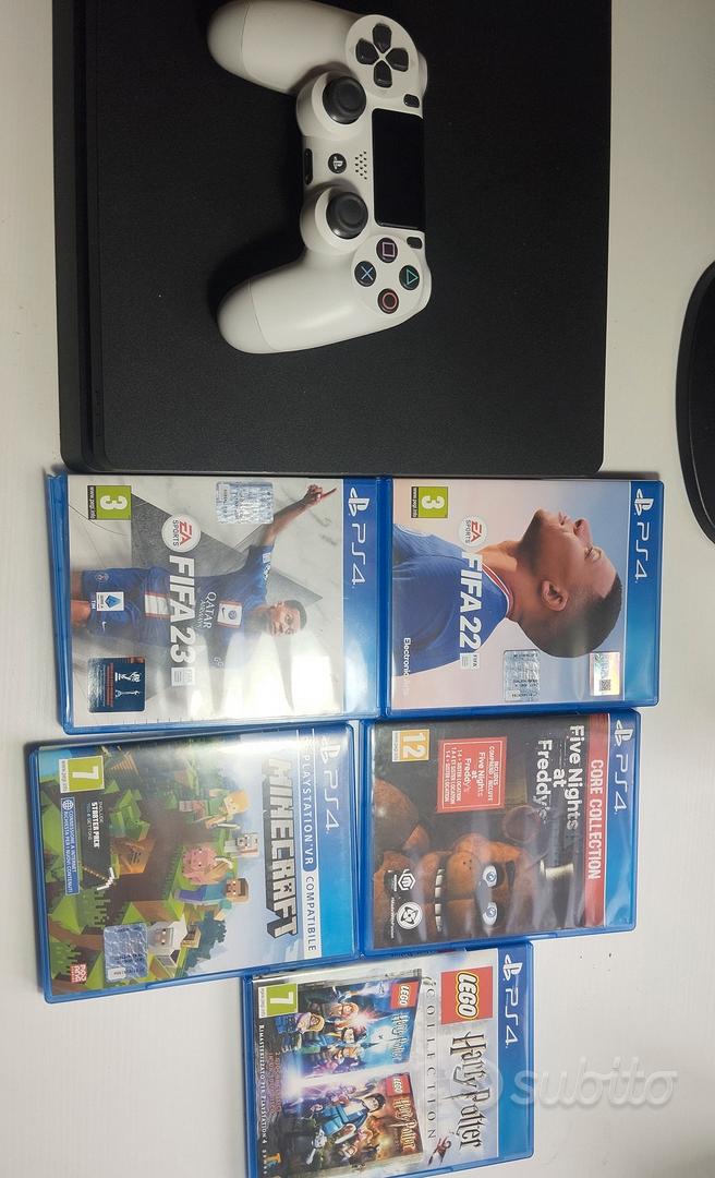 PlayStation 4+Cavi+Controller originale+5 giochi - Console e ...