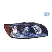 FANALE DESTRO PER VOLVO S40 V50 FONDO NERO H7 HB3