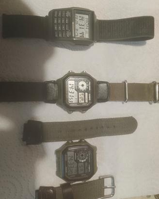 Orologi verde militare digitali