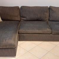 DIVANO LETTO USATO 3 POSTI CON CHAISE LONGUE