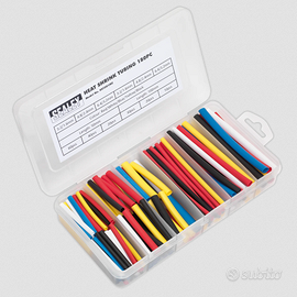Set di 180 tubi termorestringenti colorati