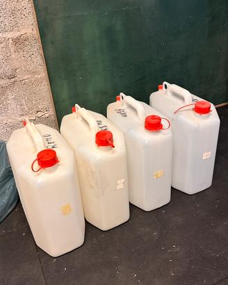 Lotto taniche da 20L