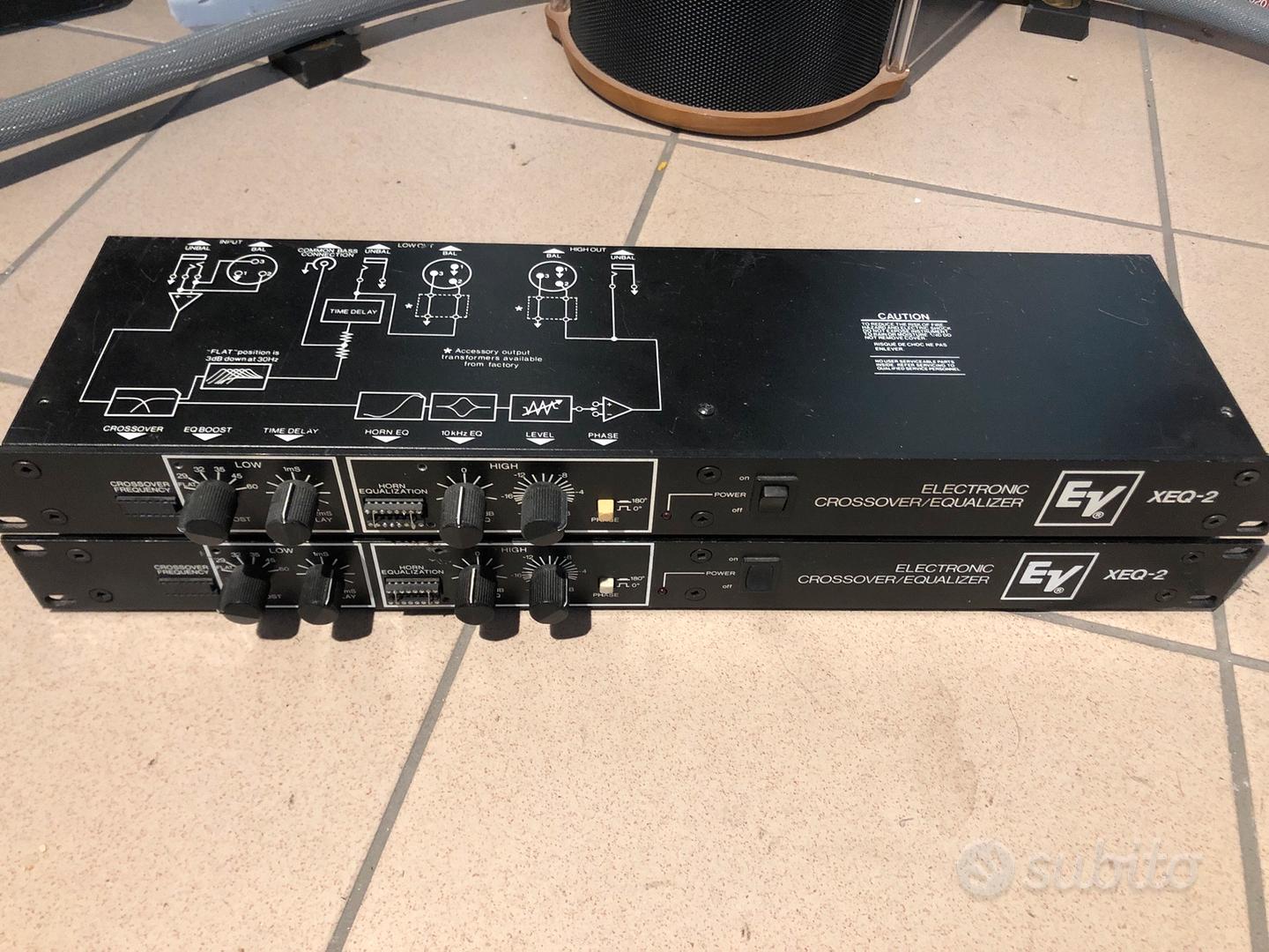 Coppia Crossover elettronico Electrovoice EV XEQ2 Audio/Video In vendita a Pordenone