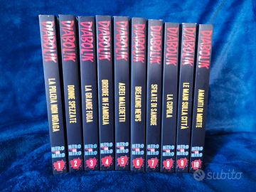 Lotto Diabolik Nero su Nero