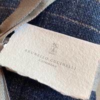Brunello Cucinelli Sciarpa Cashmere Lino Uomo
