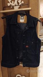 GILET UOMO DI COTONE E POLIESTERE BRAND G-STAR RAW