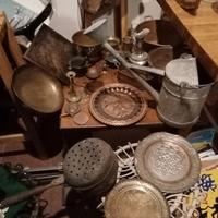 oggetti vintage rame e ottone 