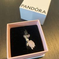 Charm Tartaruga marina rosa vetro di murano