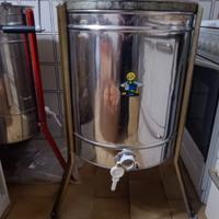 Smielatore INOX manuale radiale 9 favi