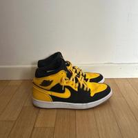 jordan 1 mid gialle nere