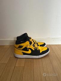 jordan 1 mid gialle nere