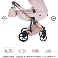 Trio junama tailor rosegold ecopelle