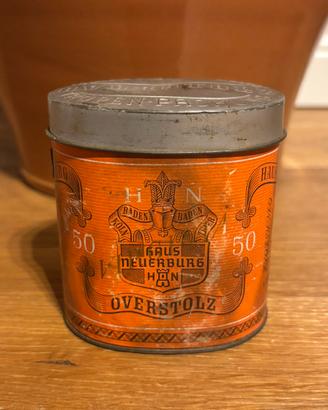 Scatola latta vintage