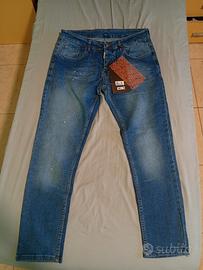 jeans icon uomo nuovo con cartellino taglia 48 IT