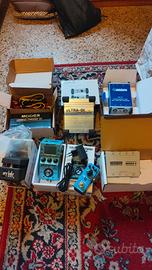 D.I. box, pedali per chitarre o tastiere ecc.