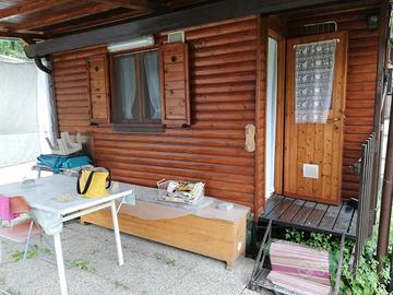 Roulotte in campeggio