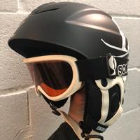 Casco sci junior con maschera