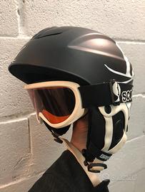 Casco sci junior con maschera