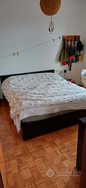 Letto contenitore con testiera + comodini scompars