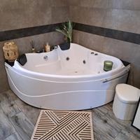 Vasca da bagno idromassaggio biposto