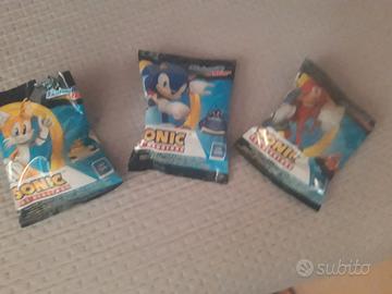 Lotto 3 cars Sonic  Tails Knuckles gadget Eurospin