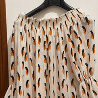 Blusa maglia “Imperial” bianca  made in Italy