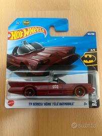 Hot Wheels Batmobile Serie TV rossa