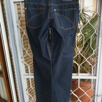 Pantaloni uomo 100 %cotone colore blu scuro marca