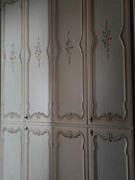 armadio 4 ante decorato