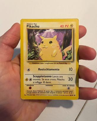 Carta Pokemon Pikachu