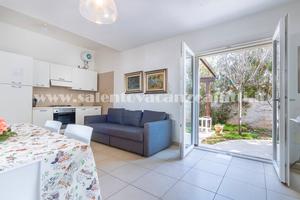 150m spiaggia baia verde villa 6p con giardino