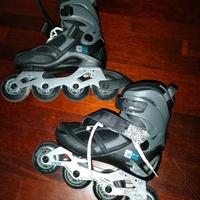 Pattini in linea regolabili 34-37