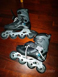 Pattini in linea regolabili 34-37