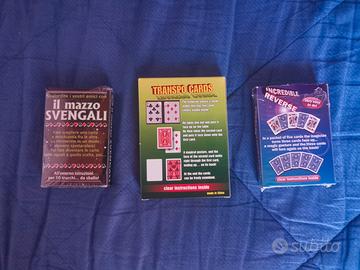Trucchi di magia con le carte – lotto o singoli