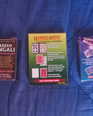 Trucchi di magia con le carte – lotto o singoli
