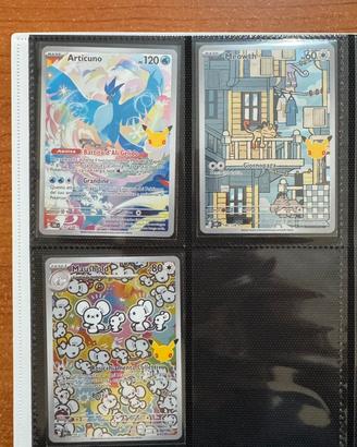 Articuno, Meowth e Maushold 30esimo Anniversario