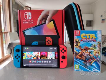 Nintendo switch OLED  garanzia 24 mesi