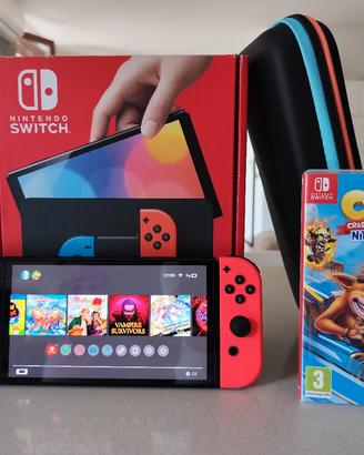 Nintendo switch OLED  garanzia 24 mesi