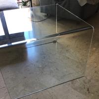 Tavolo da soggiorno in vetro