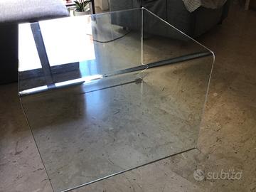 Tavolo da soggiorno in vetro