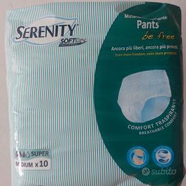 Pannolini mutanda sereniti taglia m