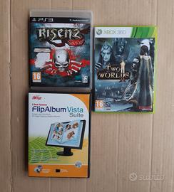  Giochi PS3 e XBOX 360. FlipAlbum Vista.