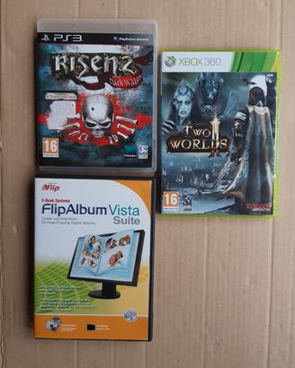  Giochi PS3 e XBOX 360. FlipAlbum Vista.